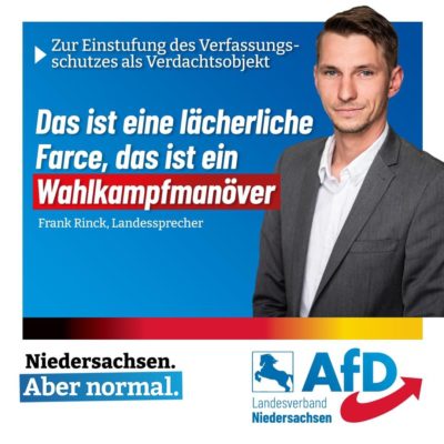 Die Einstufung als „Verdachtsobjekt“ ist eine Farce