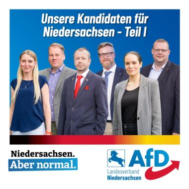 Unsere Kandidaten für Niedersachsen – Teil I